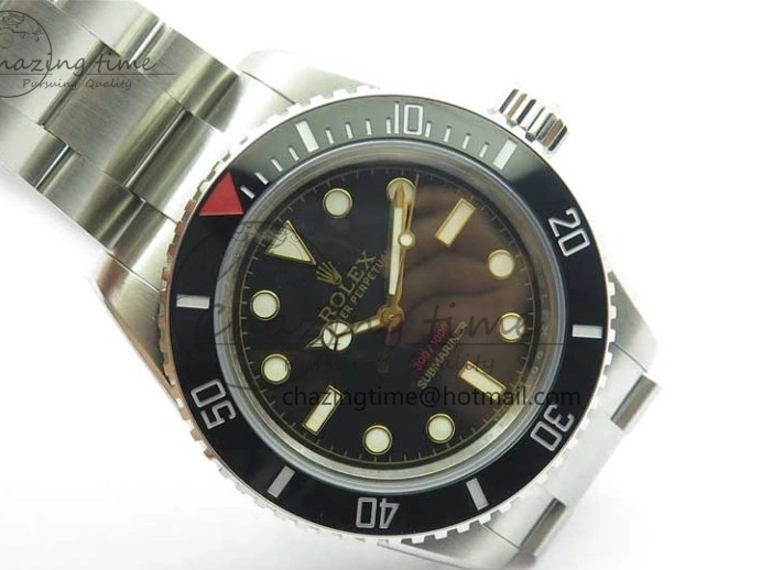 MiroTime 0111 SmoothTexture Submariner customized by Tempus Machina GMF Best Edition on SS Bracelet SA 2701